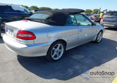 2000 Volvo C70 Lt из США, поврежденный, VIN YV1NC56D8YJ012529